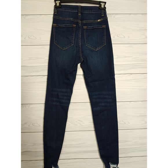 Womens Kancan Button Fly Skinny Stretch Jeans sz 1 - Picture 4 of 4